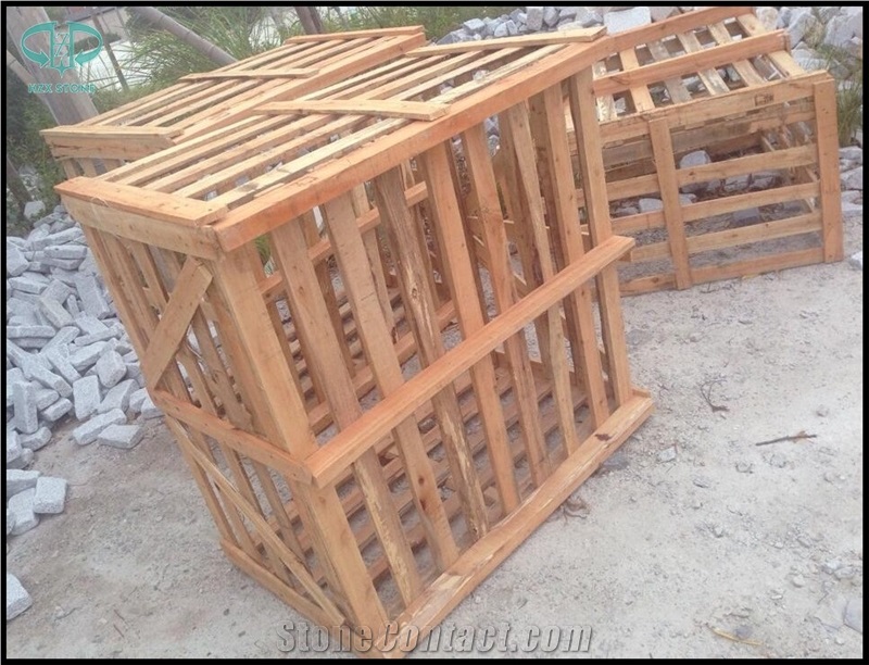 Six Sides Natural Split G603 Granite Cube Stone, China Grey Granite Paving Stone