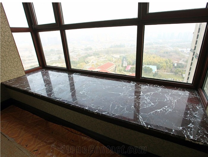 Beige Marble and Granite Window Sills