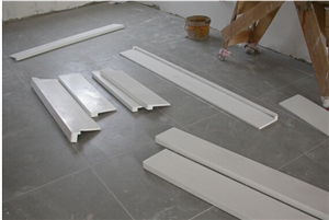 Beige Marble and Granite Window Sills