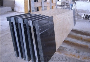 Pink Granite Stairs & Steps, Staircase, Stair Riser