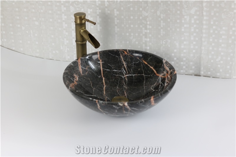 Manmade White Onyx Stone Sink for Bathroom Sink