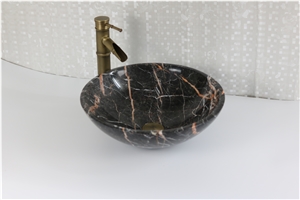 Manmade White Onyx Stone Sink for Bathroom Sink