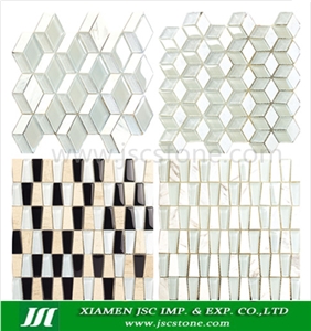 Glass Stone Mosaic, Mosaic Pattern, Wall Mosaic Glass Stone Mosaic, Mosaic Pattern, Wall Mosaic