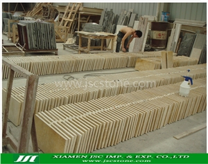Shell Beige Marble Slab & Tile, Iran Beige Marble