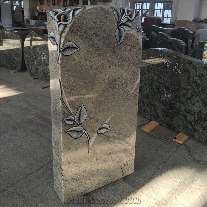 Beautiful Granite Hand Carved Gravestones