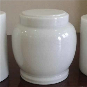 China Wholesale White Marble Urns for Ashes