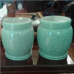 Green Onyx Stone Cremation Urns on Sale
