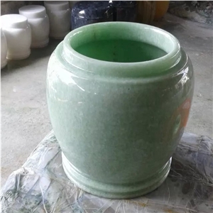 Green Onyx Stone Cremation Urns on Sale