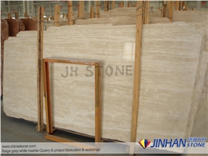 Iran Hone & Fill Super White Travertine Slab & Tile,Persian White Travertine Wall Covering Tiles, Super Light Travertine Floor Covering Tile, Iran White Travertine Stair,Cream White Travertine Pattern