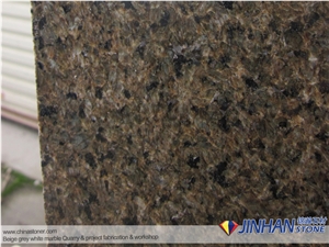 Tropic Brown Granite Slabs & Tiles, Chinese Brown Granite Wall Covering Tiles,Gold Drill,China Tropic Brown Granite Floor Covering Tiles,China Golden Diamond Granite Wall Cladding, China Diamond Gold