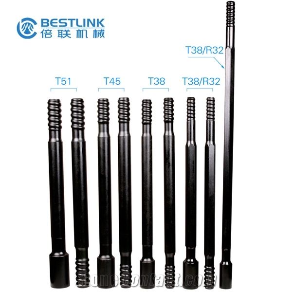 Bestlink R32/R38/T38/T45 Rock Drill Extension Rod