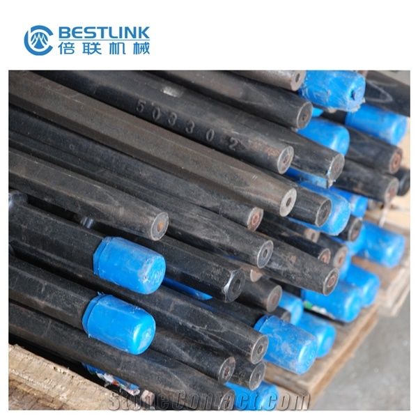 Top Hammer Hex22108mm Taper Drill Rod for Rock Drilling Tools