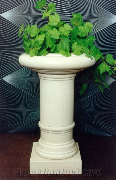 Natural Stone Planters
