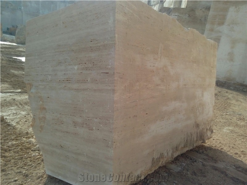Light Travertine Vein Cut