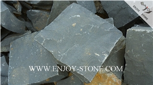 All Sides Natural Split Cube/Cobble Basalt,Gray Basalt,Grey Basalto,Andesite Stone, All Sides Natural Split Basalt /Flooring/Walling/Pavers/Granite/Cube/Cobble