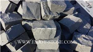 All Sides Natural Split Cube/Cobble Basalt,Gray Basalt,Grey Basalto,Andesite Stone, All Sides Natural Split Basalt /Flooring/Walling/Pavers/Granite/Cube/Cobble