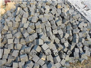 All Sides Natural Split Cube/Cobble Stone Zhangpu Black, Black Basalt,Zp Black ,All Sides Natural Split Cube/Cobble/Flooring/Walling/Pavers
