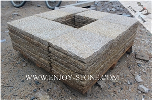 All Sides Picked G682 Golden Yellow,Golden Rust, Rustic Yellow , Golden Granite,Yellow Granite,All Sides Picked/Pineapple Tile/Cut to Size, Slabs/Flooring/Walling/Pavers