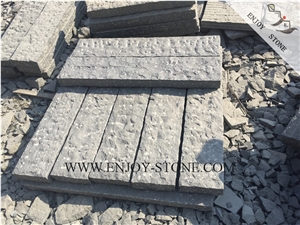 All Sides Picked/Pineapple G654 Sesame Grey, Padang Grey, Sesame Black, Sesame Gray, Six Sides Rough-Picked Pillar/Tile/Cut to Size, Slabs/Flooring/Walling/Pavers/Granite/Cobble Stone