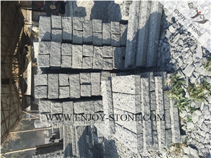 All Sides Picked/Pineapple G654 Sesame Grey, Padang Grey, Sesame Black, Sesame Gray, Six Sides Rough-Picked Pillar/Tile/Cut to Size, Slabs/Flooring/Walling/Pavers/Granite/Cobble Stone