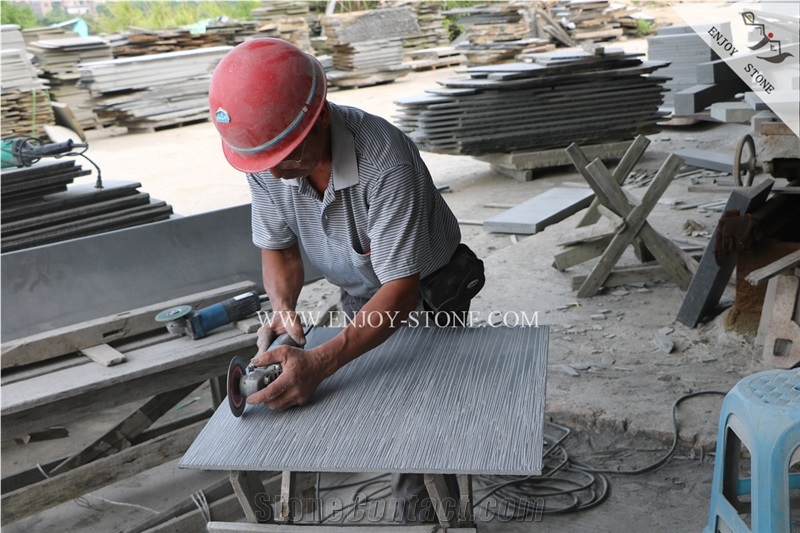 Autumn Rain Finish Hainan Grey Basalt,Cheap Basalto,Basatina,Inca Grey Autumn Rain Tiles & Slabs