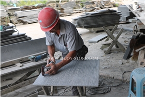 Autumn Rain Finish Hainan Grey Basalt,Cheap Basalto,Basatina,Inca Grey Autumn Rain Tiles & Slabs