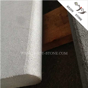 Basalt,Basalto,Pool Coping Tile,Grey Basalt Pool Edge,Pool Pavers,Step Coping Tiles,Bullnose,Square Edge,Swimming Pool Coping