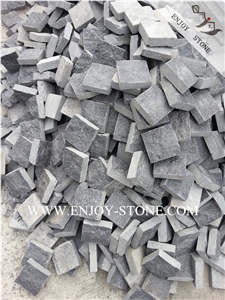 Black Granite Cube Stone,Fuding G684 Black Paving Sets,Floor Covering Cube Stone for Exterior Pattern,Courtyard Road Pavers,Blind Paving Stone