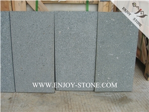 Bush Hammered China Dark Green G612 Granite Wall Covering Tiles&Slabs,Zhangpu Green Granite Floor Tiles,Granite Skirting,Granite French Pattern