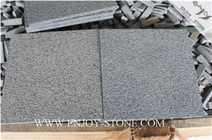Bush Hammered Hainan Black Basalt,Black Basalt,Hn Basalt,Bush Hammered Slabs Basalt Strip/Tiles/Cut to Size/Slabs/Flooring/Walling/Pavers