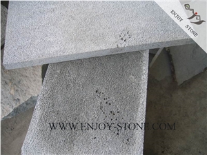 Bush Hammered Stone Zhangpu Bluestone,Zp Bluestone,Bluestone with Cat Paw,Bush Hammered Stone Strip/Tiles/Cut to Size/Slabs/Flooring/Walling/Pavers