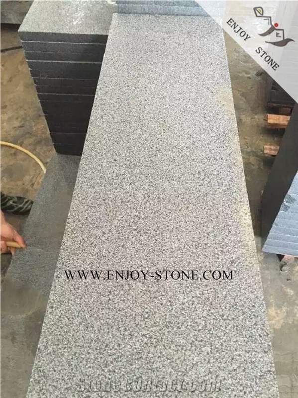 Bush Hammered Surface G654 Pangda Dark Grey Granite,Sesame Black Granite for Outdoor Wall Covering,Flooring Tiles&Slabs