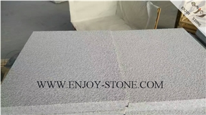 Bush Hammered Tiles G603 Sesame White,Salt & Pepper,Padang White,White Granite Bush Hammered Tiles Pool Pavers,Cut to Size,Slabs,Flooring