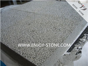 China Hainan Grey Basalt Bushhammered Tiles&Slabs,Basalto Pattern,Hn Andesite Wall Tiles,Lava Stone Floor Tiles,Hainan Lava Stone Wall Tiles