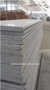 China New G603 Granite Stairs&Risers,Light Grey Granite Stair Treads,Deck Stair