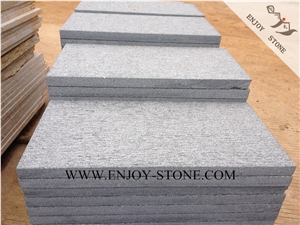 Chiseled/Split Surface G612 Oliver Green Granite for Exterior and Interior Wall Cladding,Flooring,Zhangpu Green Granite Tiles&Slabs,Anti-Slip Finish