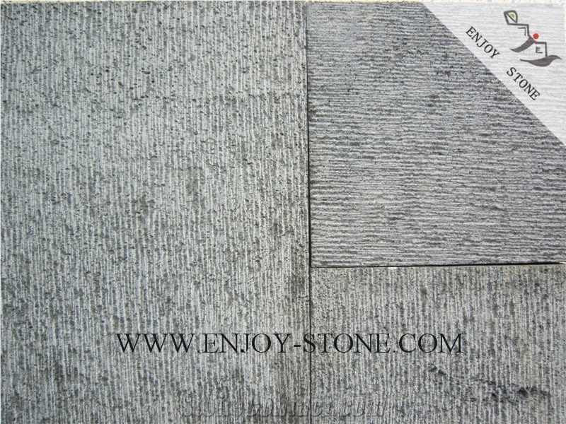 Chiseled Zhangpu Bluestone,Zp Bluestone,Bluestone with Cat Paw,Schiseled Strip/Tiles/Cut to Size/Slabs/Flooring/Walling/Pavers
