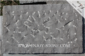Coarse Picked/Pineapple Tiles Zhangpu Black, Black Basalt,Zp Black , Coarse Picked/Pineapple Strip/Tiles/Cut to Size/Slabs/Flooring/Walling/Pavers