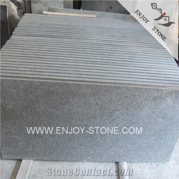 Flamed Finish G684 Pearl Black Basalt Cut To Size, Tiles, Slab For Walling,Flooring,Paving