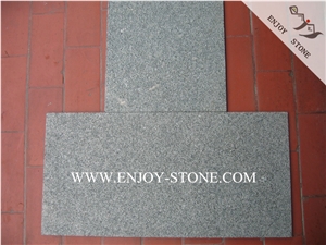 Flamed G612 Oliver Green Grantie Pattern,China Dark Green Granite Wall Covering,Floor Covering,Granite Versailles Pattern,Granite Wall Tiles&Slabs