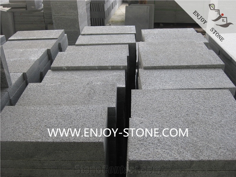 Flamed Surface G654, Pangda Dark/Sesame Black/China Nero Impala/Dark Grey Granite Tiles&Slabs for Wall Covering,Flooring