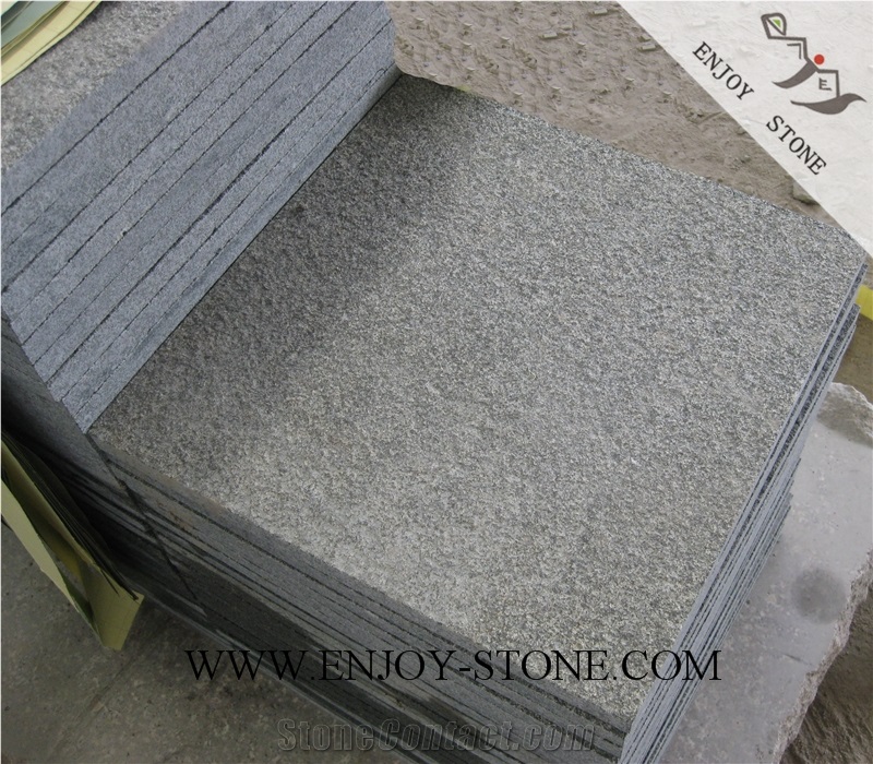 Flamed Tiles G612 Olive Green,Zhangpu Green, Green Granite, Flamed Tiles/Cut to Size/Flooring/Walling/Pavers/Granite
