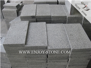Flamed Tiles G654 Sesame Black, Padang Grey, Sesame Grey, Sesame Gray, Flamed Tiles/Cut to Size/Slabs/Flooring/Walling/Pavers/Granite