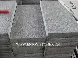 Flamed Tiles G654 Sesame Black, Padang Grey, Sesame Grey, Sesame Gray, Flamed Tiles/Cut to Size/Slabs/Flooring/Walling/Pavers/Granite