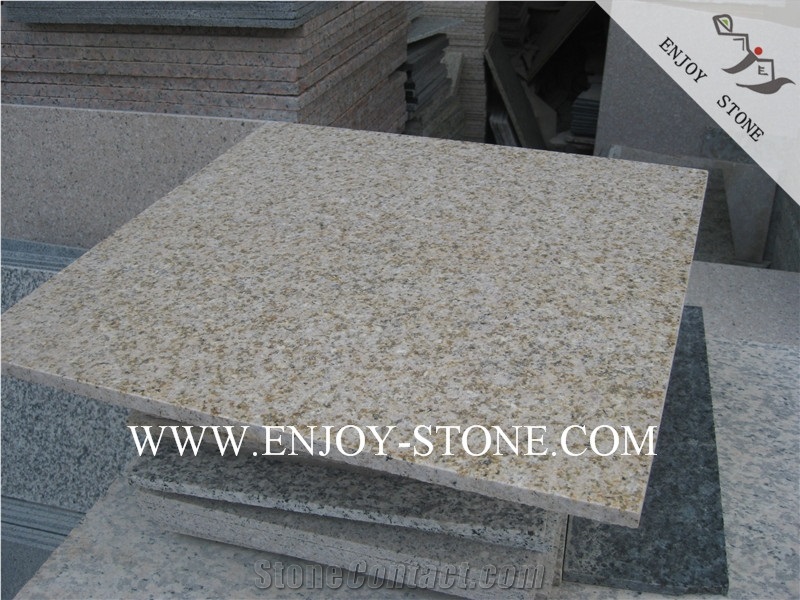 Flamed Tiles G682 Golden Yellow,Golden Rust, Rustic Yellow , Golden Granite,Yellow Granite,All Flamed Tile/Cut to Size, Slabs Flooring/Walling/Pavers