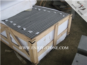 Fujian Grey Bluestone Bullnose Swimming Pool Coping,Sawn Cut/Machine Cut Swimming Pool Borders,Pool Pavers