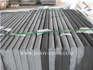 Fujian Grey Bluestone Bullnose Swimming Pool Coping,Sawn Cut/Machine Cut Swimming Pool Borders,Pool Pavers