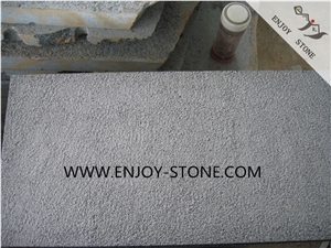 Fujian Grey Buestone Bushhammered Tiles&Slabs,Grey Basalto with Cats Paws/Honeycombs,Anti-Slip Surface