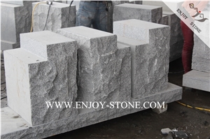 G654 Dark Grey Granite Landscaping Stone for Outdoor Decoration,Natural Split Padang Dark Granite Garden Rock Stone
