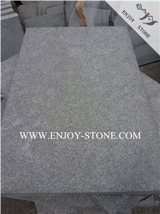 G684 Black Granite Bushhammered Finish Tiles&Slabs,Fuding Black Granite Floor Covering,Granite French Pattern,Granite Wall Tiles
